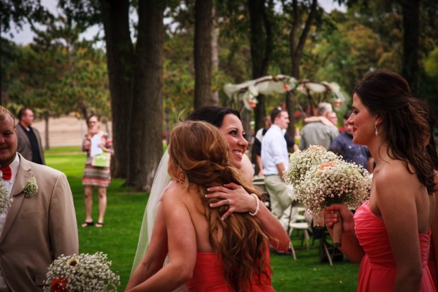 Hugs and congratulations